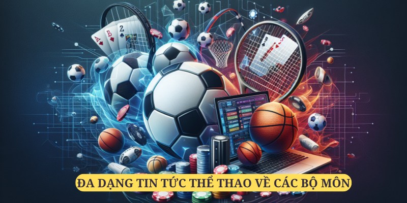 Đa dạng tin tức về các bộ môn thể thao hàng đầu thế giới