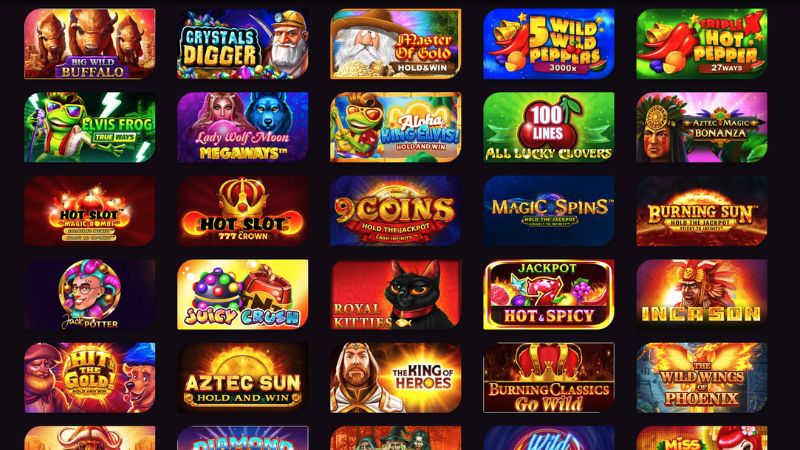 Một số thể loại slot game Jackpot hay gặp trên thị trường